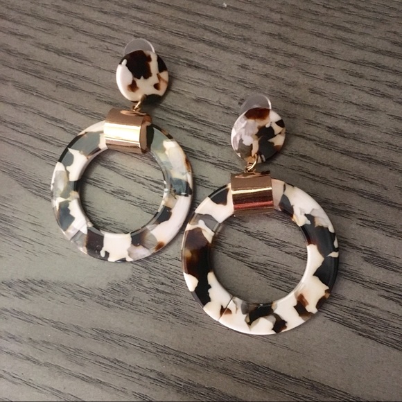Anthropologie BaubleBar Resin Earrings - Picture 2 of 4
